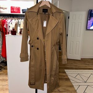 Banana republic tan trench coat